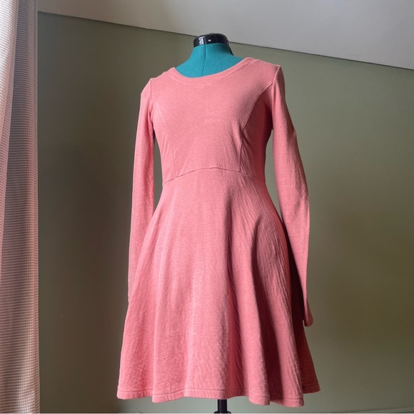 Free People Dresses & Skirts - Pink Long Sleeve Dress
